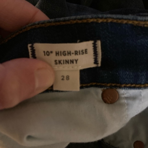 Madewell 10” high-rise skinny jeans - Picture 6 of 7